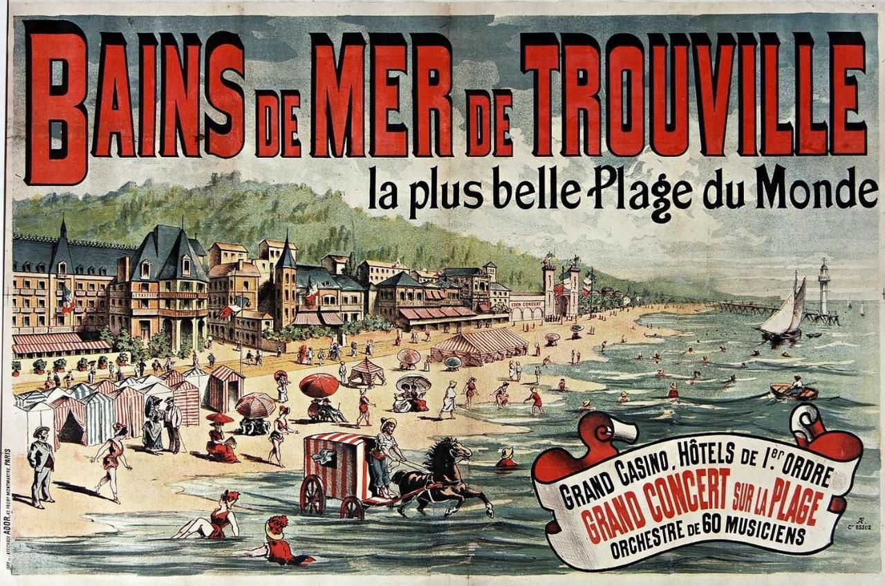 Ferienwohnung Study du pêcheur Trouville-sur-Mer Exterior foto